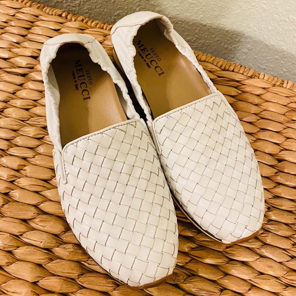 Sesto Meucci leather flats